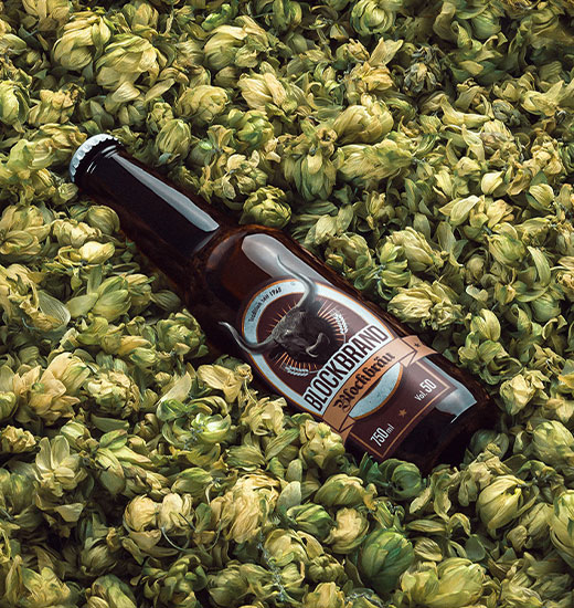 Blockbrand Beer · Grafikeintopf.de